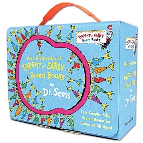 The Little Blue Boxed Set of Bright and Early Board Books by Dr. Seuss: Hop on Pop; Oh, the Thinks You Can Think!; Ten Apples Up On Top!; The Shape of ... Other Stuff (Bright & Early Board Books(TM)) Board book