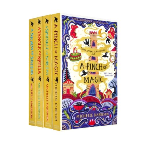 A Pinch of Magic Adventure By Michelle Harrison 4 Books Collection Set - Ages 8+ - Paperback